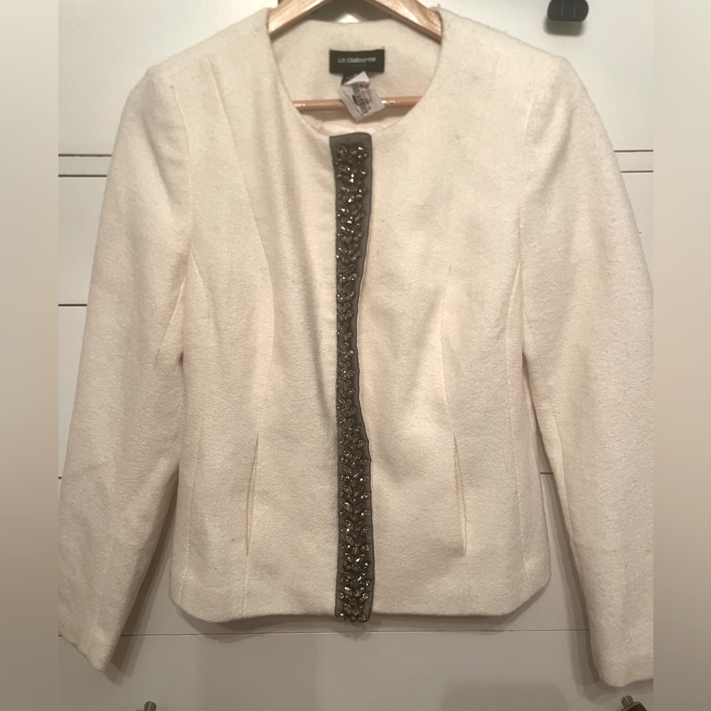 Liz Claiborne NWT size medium wool jacket.